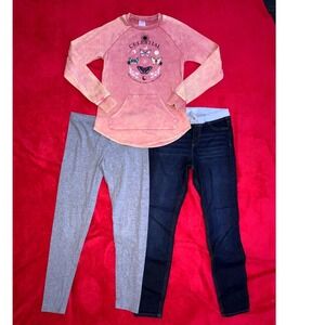 Bundle 14/16 No Boundaries Celestial Graphic Top Set - Jeans & Leggings‎ - XS